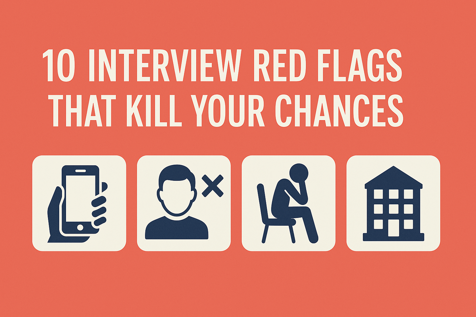 10 Interview Red Flags That Kill Your Chances (And How to Avoid Them)